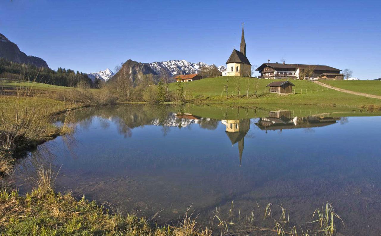 Ferienwohnungen Mit Bergblick Inzell Exterior foto